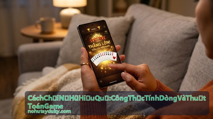 Kết hợp công thức tính dòng và thuật toán game trong Cách Chơi Nổ Hũ Hiệu Quả
